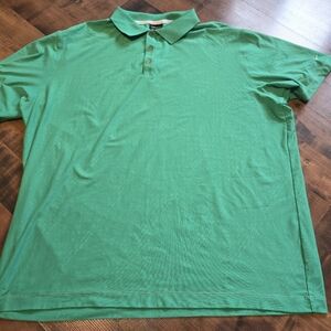 Nike Golf Dri-FIT Green Performance Polo Shirt XXL (Read Descrip Color Spots)